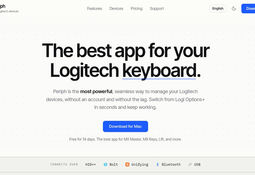 tryperiph.com — Periph product website