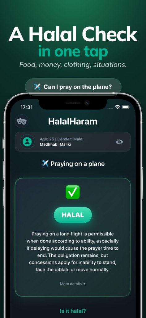 Créa App Store HalalHaram Pro : un check halal en un geste